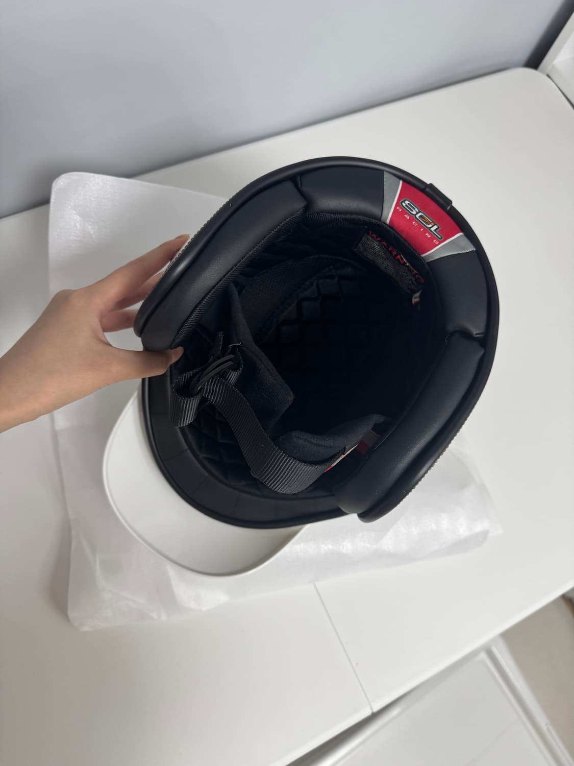 SOL 클래식 헬멧 AO1 화이트 XL 새상품 상품이미지5