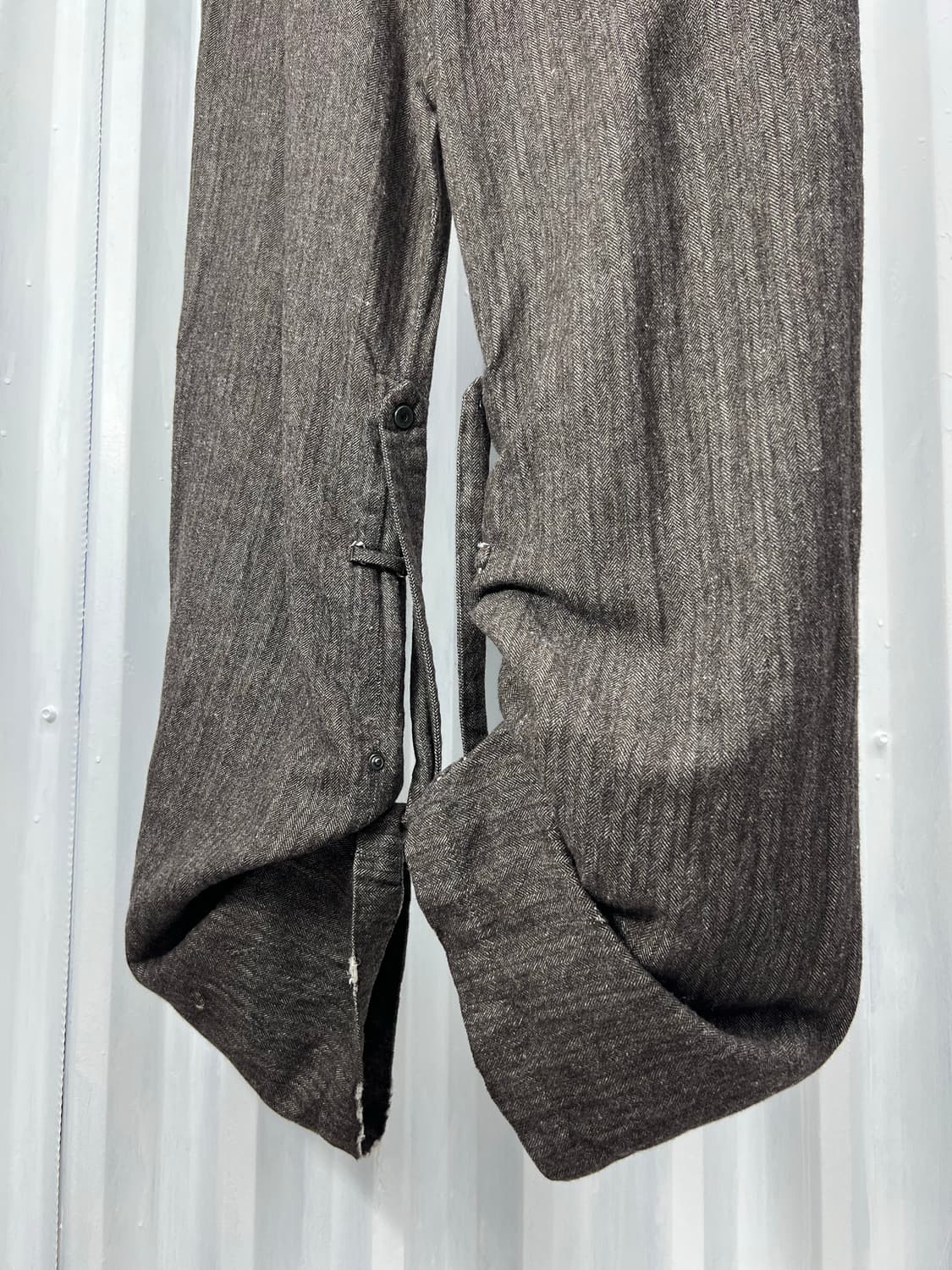 Black gold bondage pants 상품이미지9