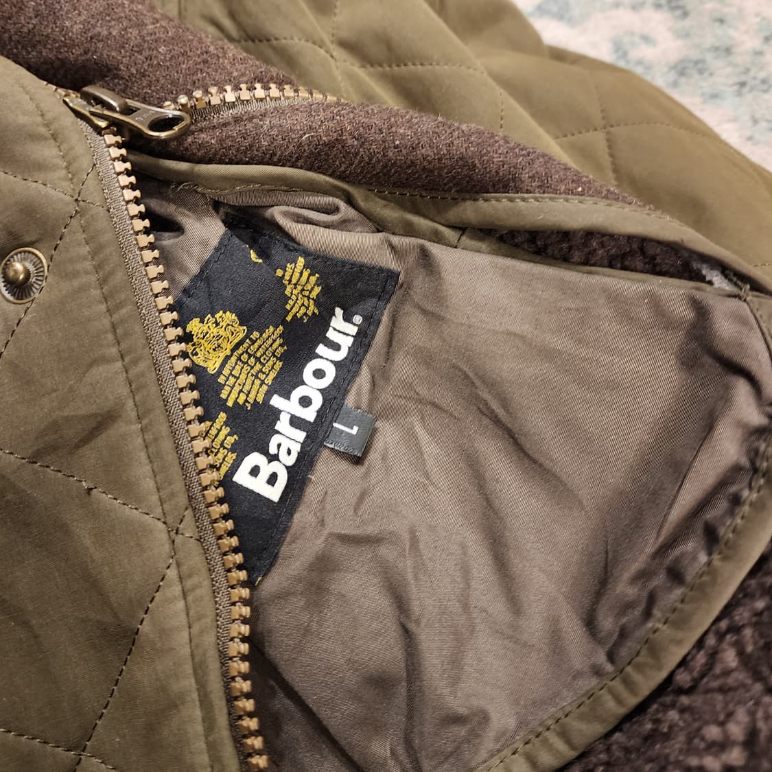 바버 퀼팅자켓 상품이미지6