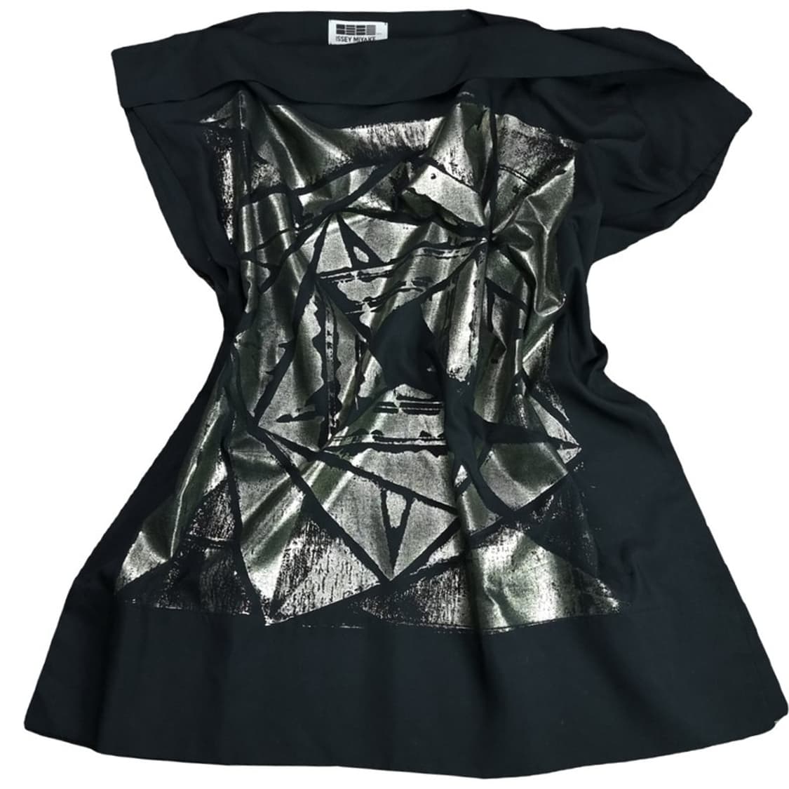 [1325. 이세이미야케] 아카이브 패브릭 원피스 블랙 P01239 상품이미지2