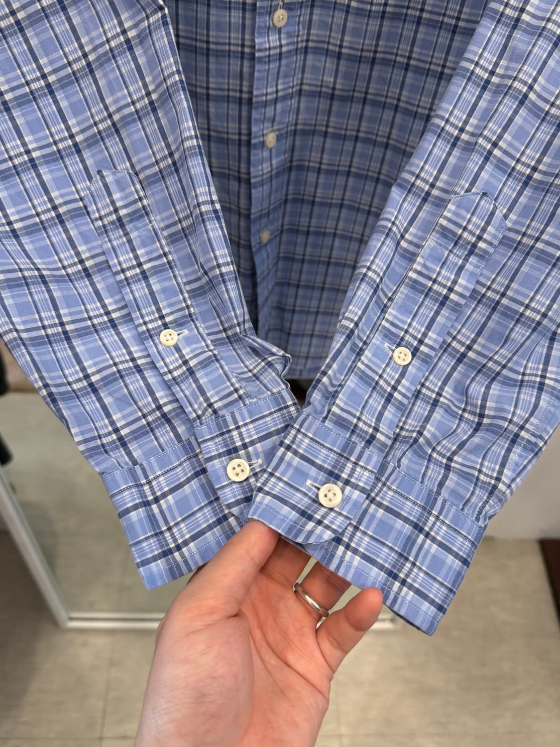 Polo RL 폴로 랄프로렌 Classic Fit 체크 셔츠 상품이미지4