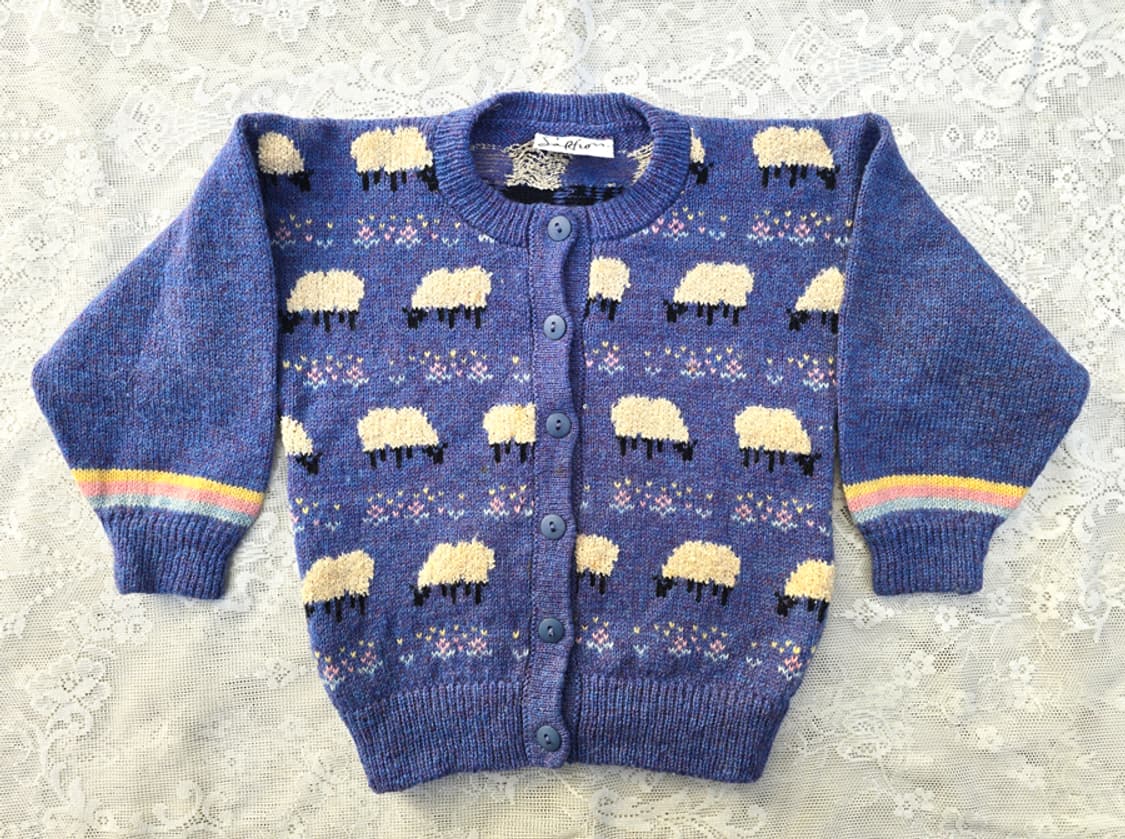 영국 핸드메이드 셔틀랜드울  아동복  상품이미지1
