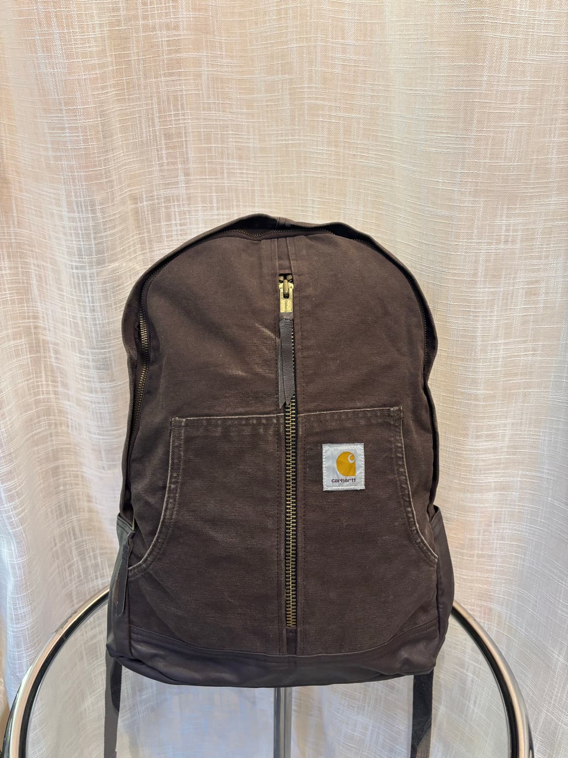 정품 칼하트 og 워싱 가죽 백팩     상품이미지1