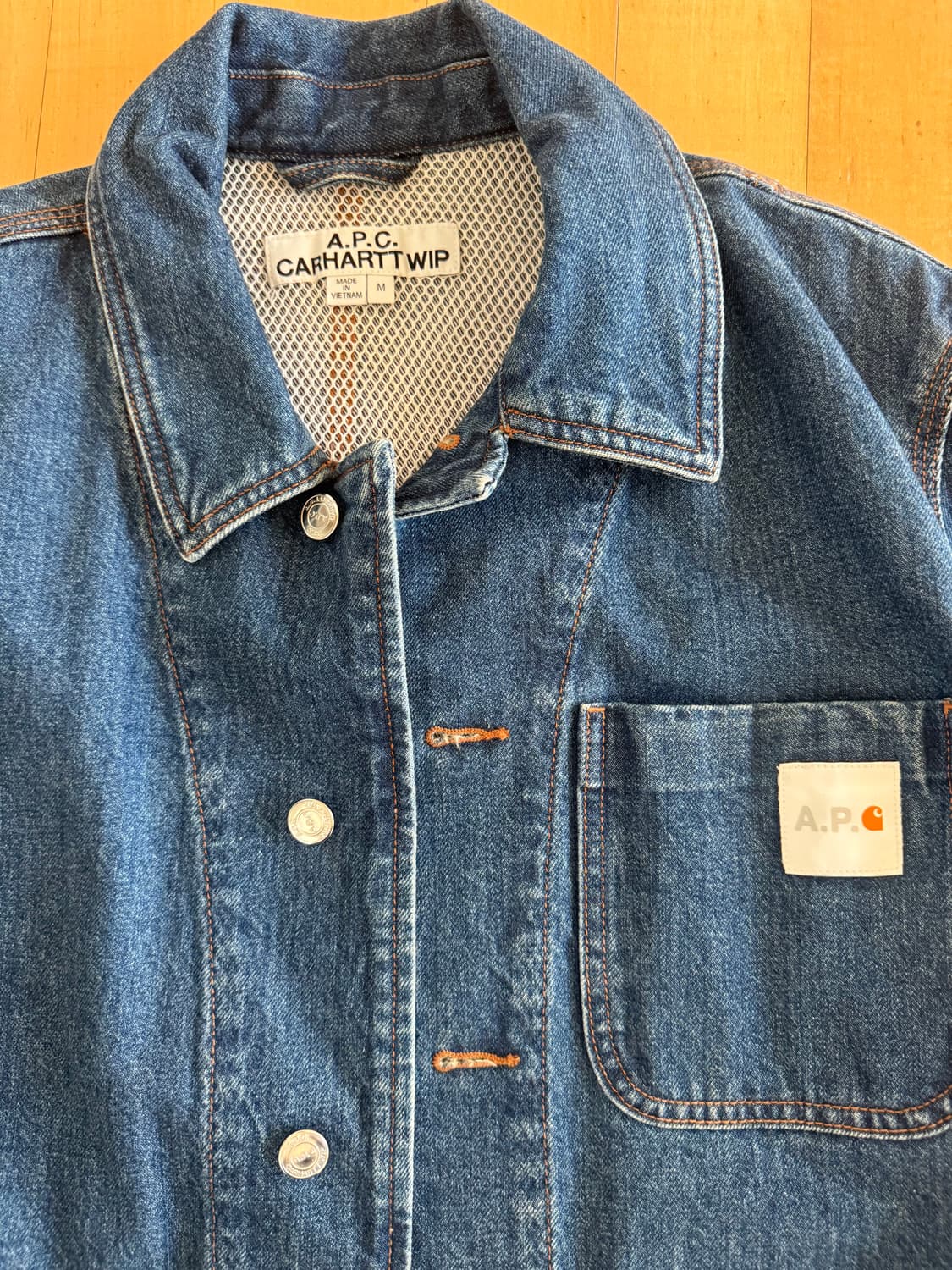 Apc 칼하트 데님 자켓 상품이미지2