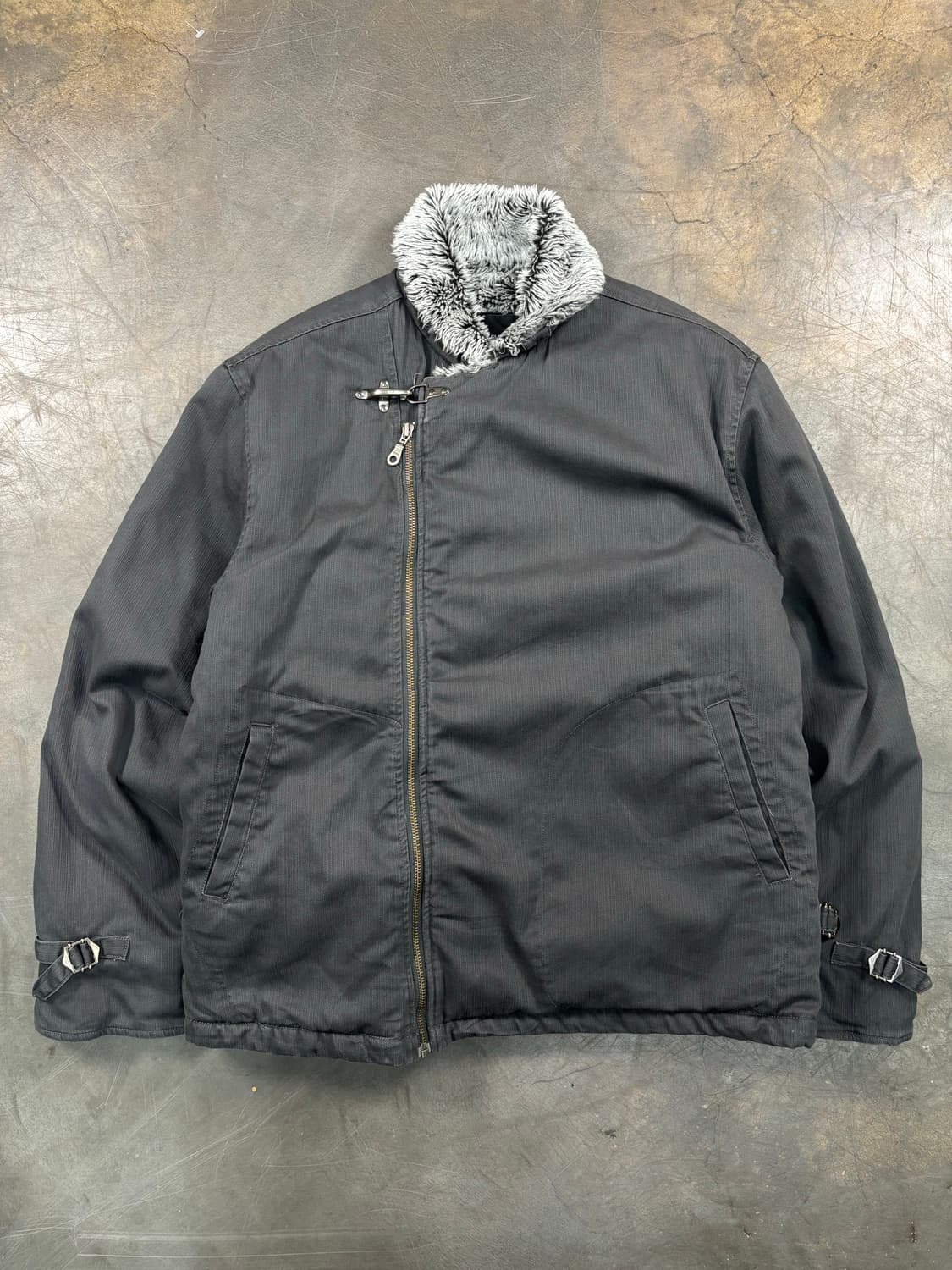 빈티지 버클 쉐르파 자켓 상품이미지1