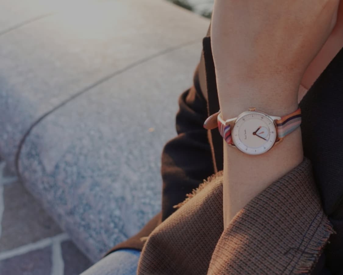 # 폴스미스 처치 스트릿 미니 프린트 레더 여성명품시계 급처 상품이미지2