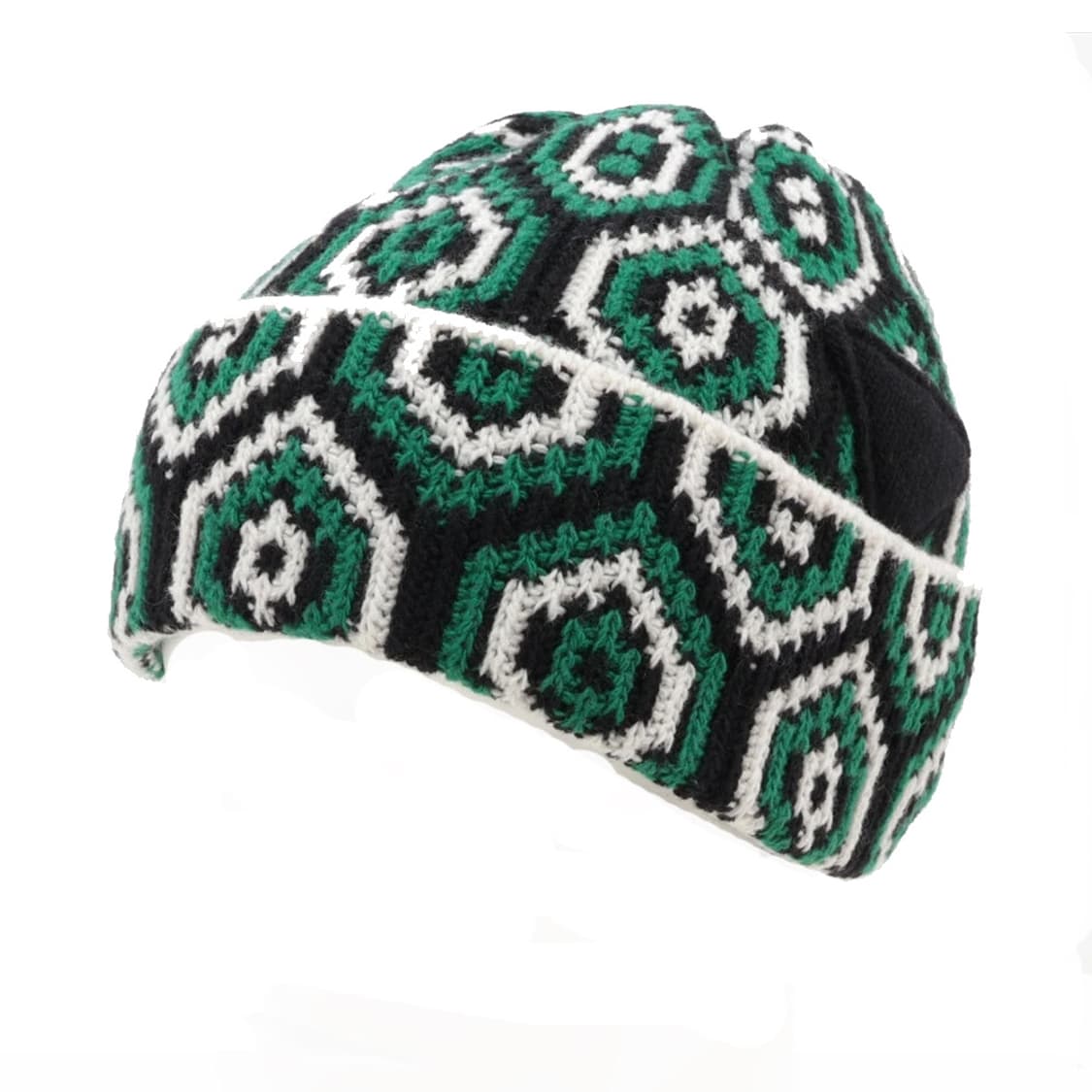 새상품 프라다 비니 울 캐시미어 니트 비니 모자 그린 상품이미지1