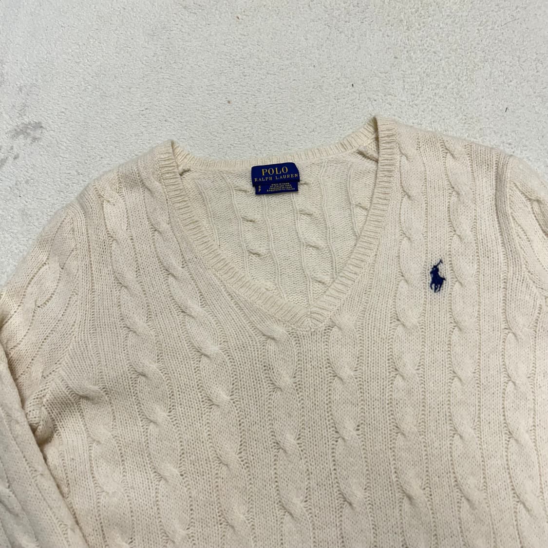 Polo Ivory Knit 상품이미지5