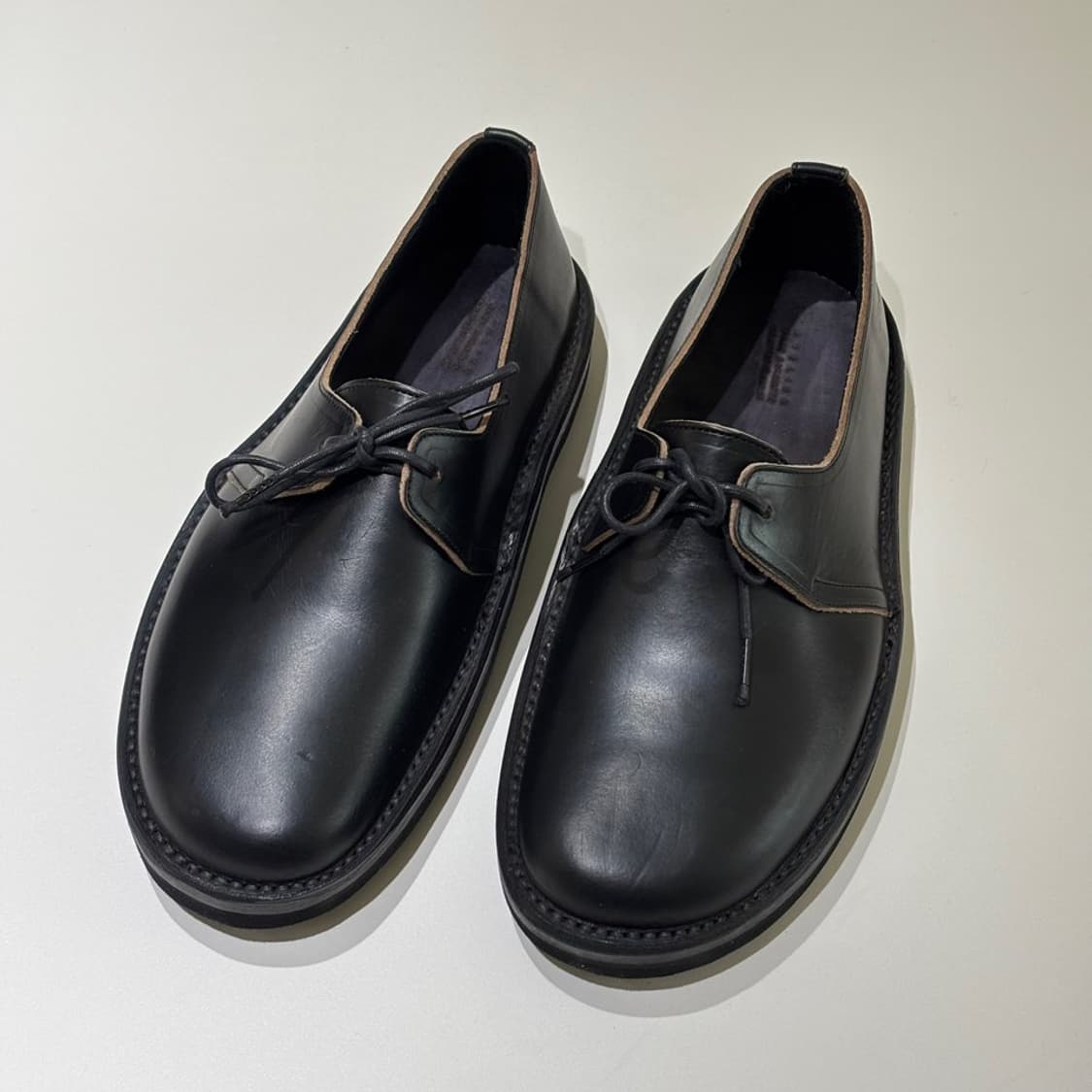 270) 요코 사카모토 26ss 밀리터리 레더 더비 슈즈 상품이미지1