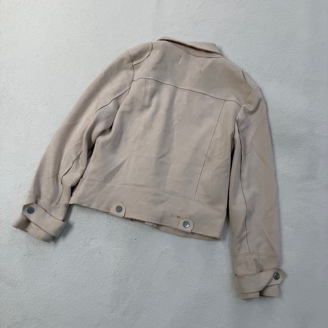 실측확인 빈티지 스웨이드 라이더 자켓 0423T 상품이미지2