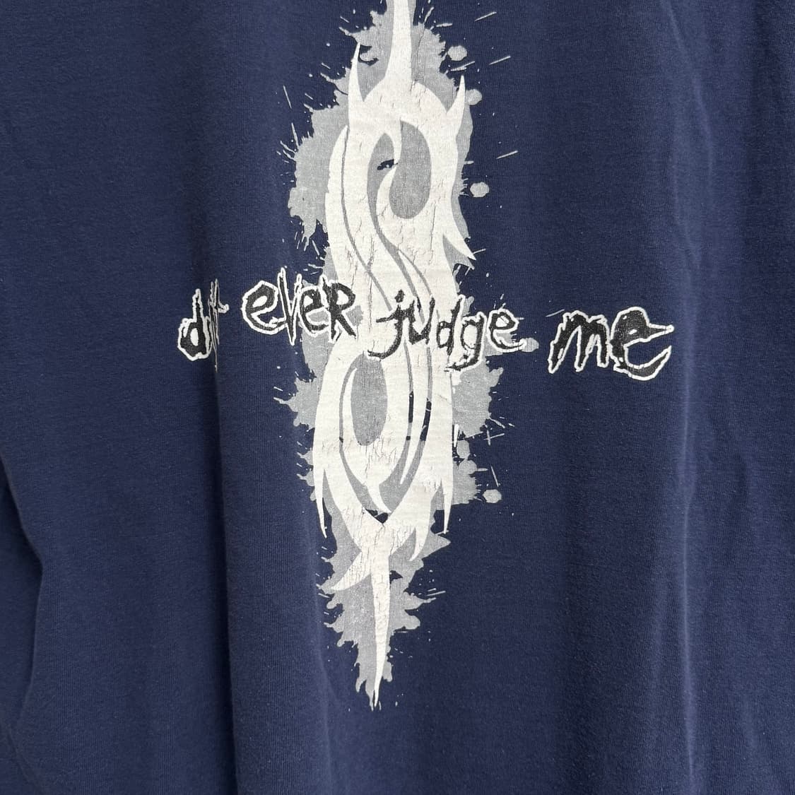 [XL] 90‘s 슬립낫 밴드 티셔츠 네이비 (Slipknot) 상품이미지7