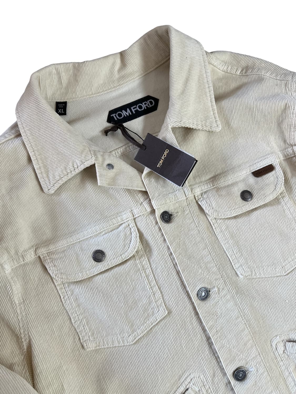 톰포드 아이코닉 코듀로이 트러커 쥐쟌 /자켓 XL-110 상품이미지3