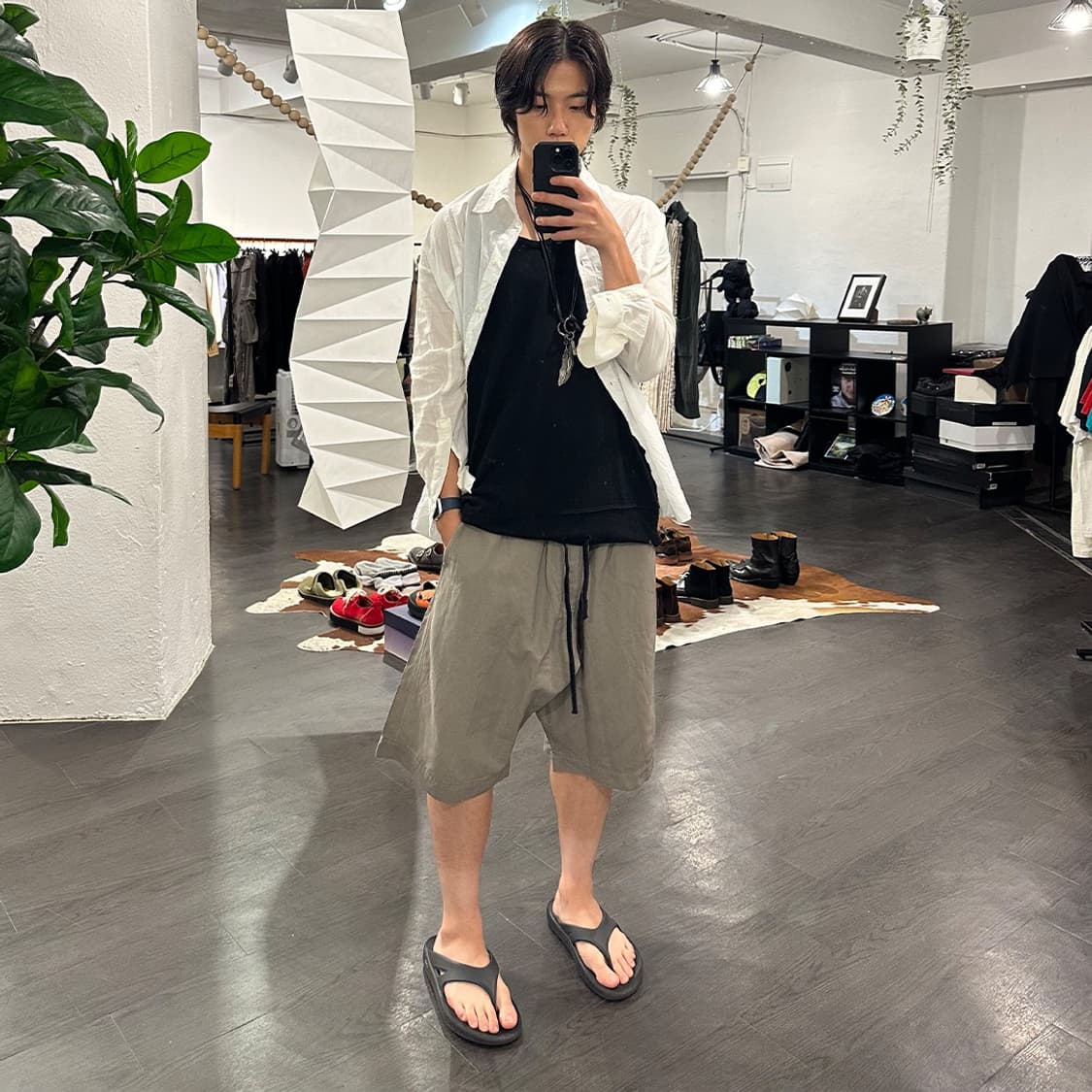 얀얀반에쉐 사루엘 쇼츠 상품이미지4