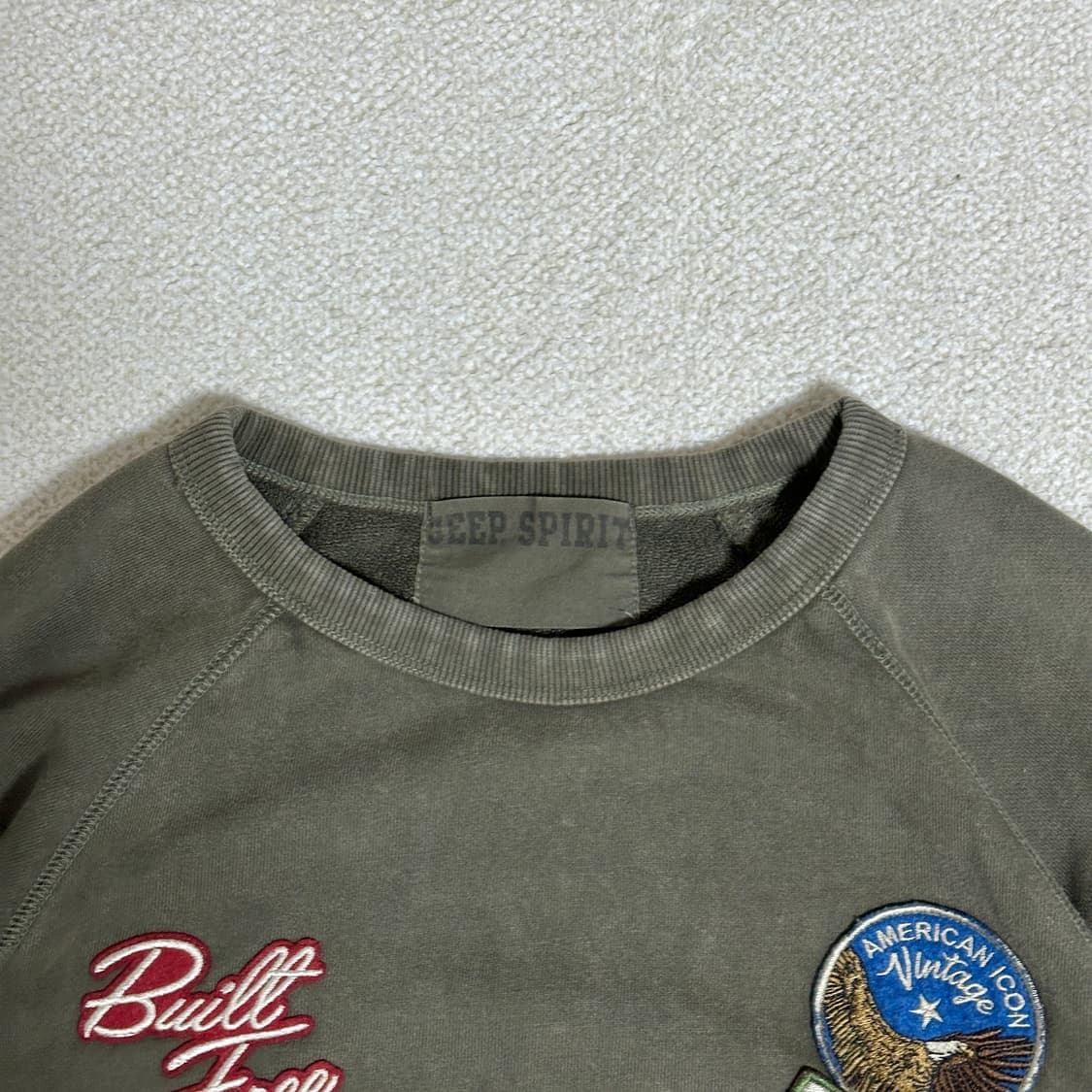 지프 스피릿 와펜 가먼트 맨투맨 상품이미지5