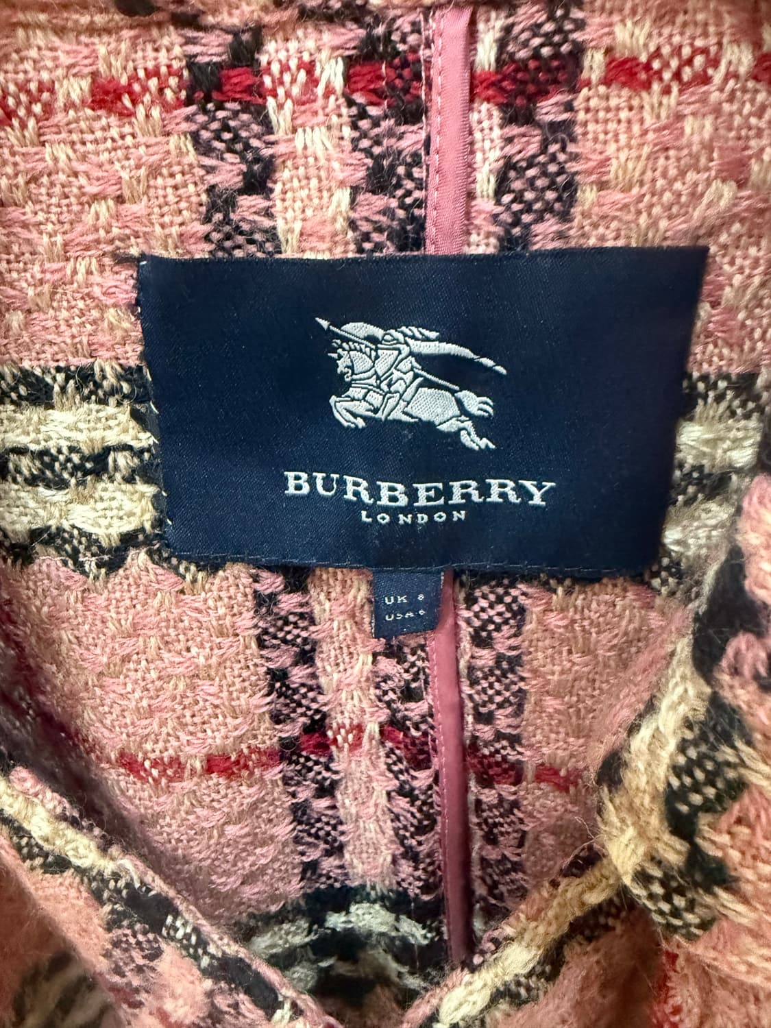 40/66 정품 버버리 노바체크 롱 코트 팝니다 상품이미지2