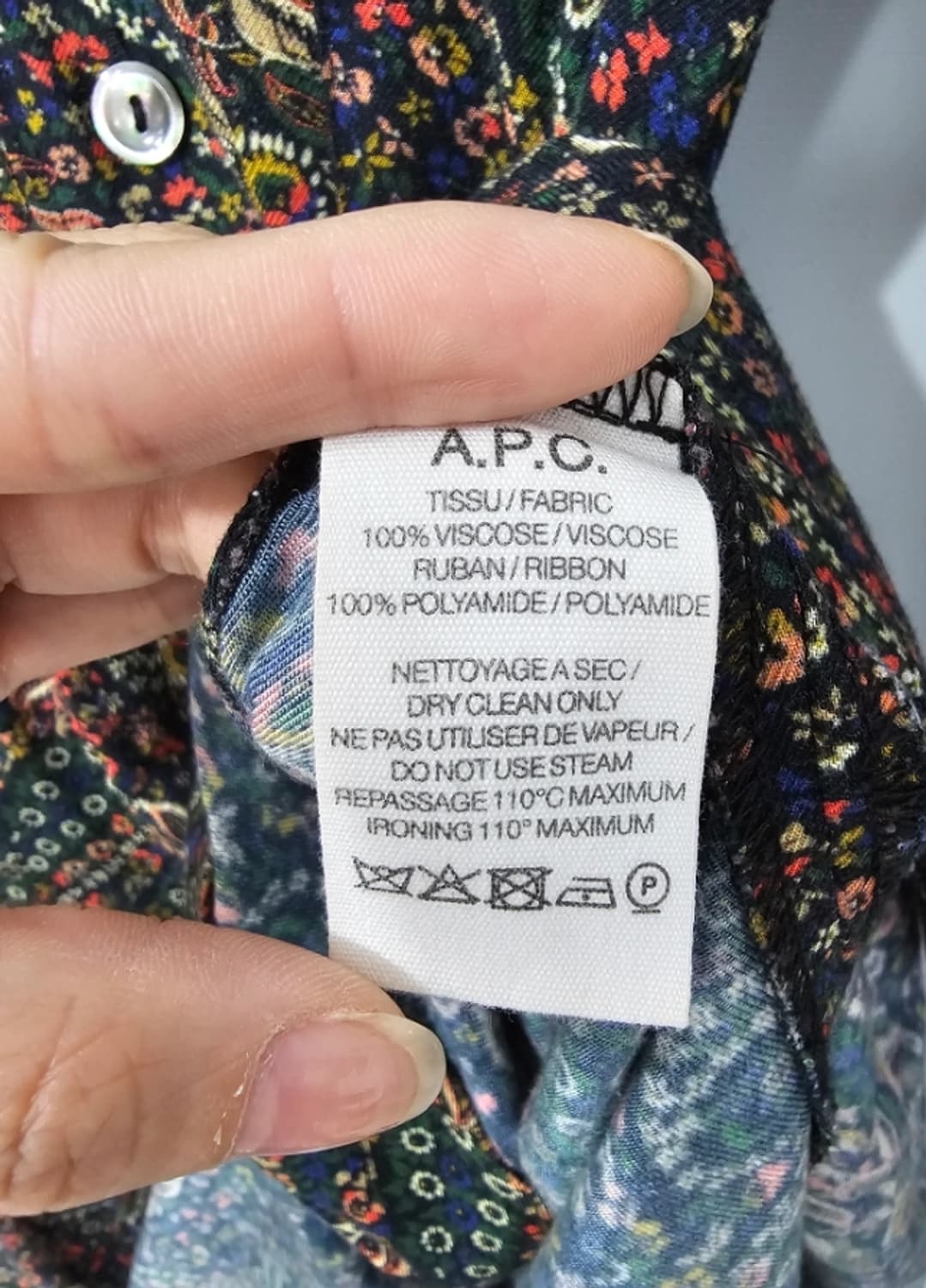 A.P.C. 아페쎄 페이즐리 원피스 ~55반 상품이미지10