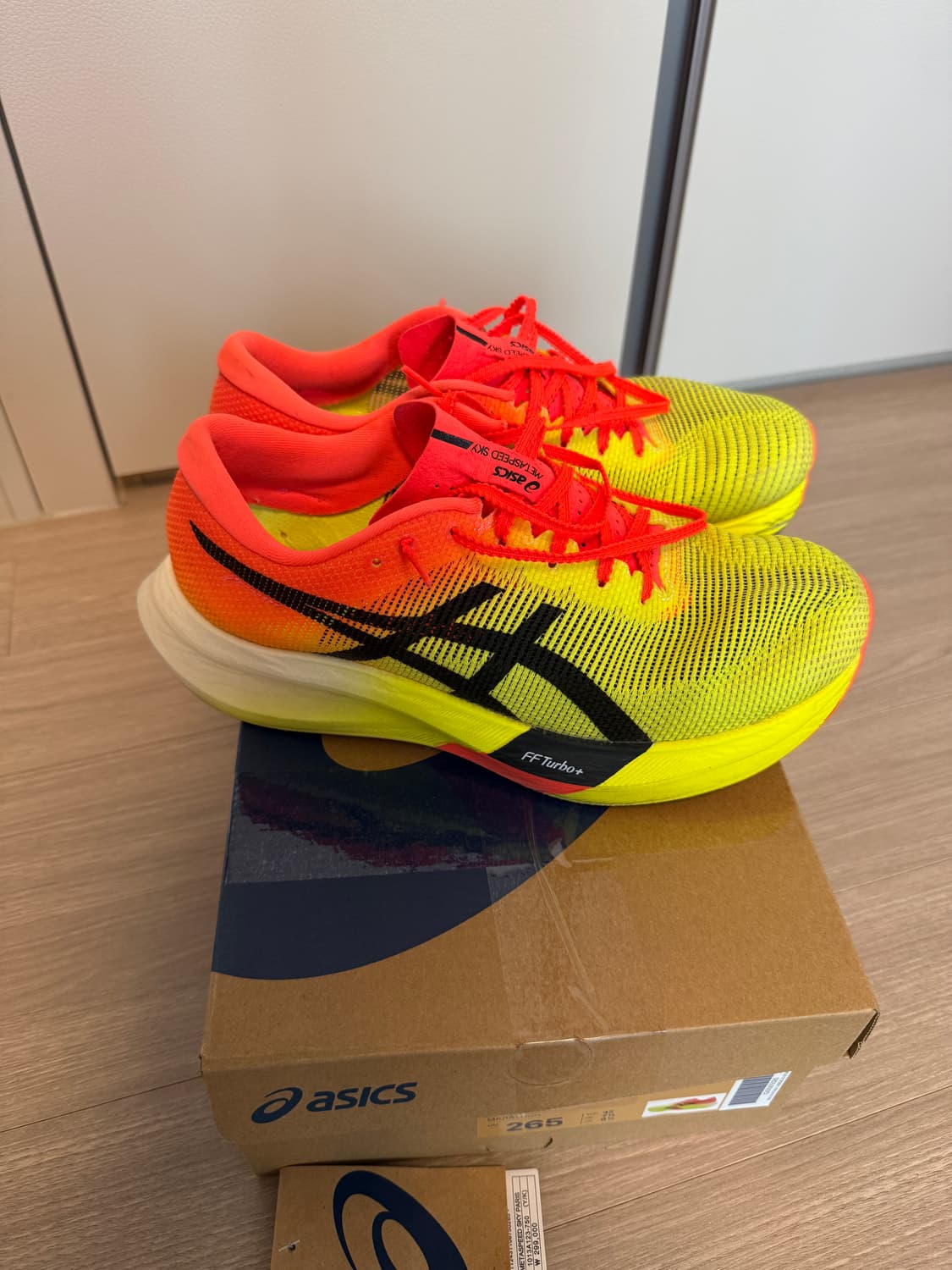 아식스 메타스피드 스카이 파리 265 상품이미지4