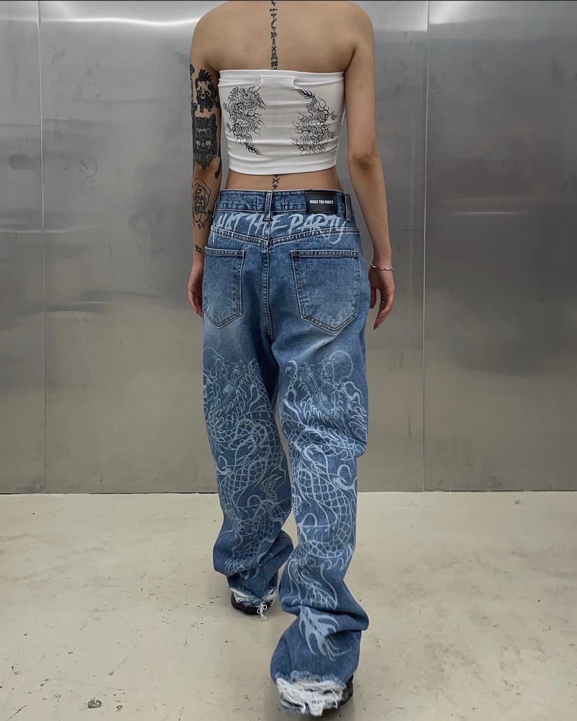 왓더파티 드래곤 데님 상품이미지5
