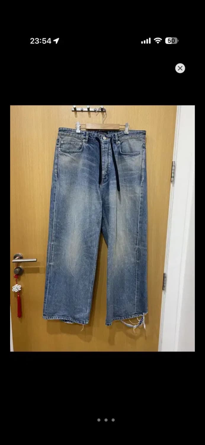 발렌시아가 24여름 배기 팬츠 XS사이즈 상품이미지8