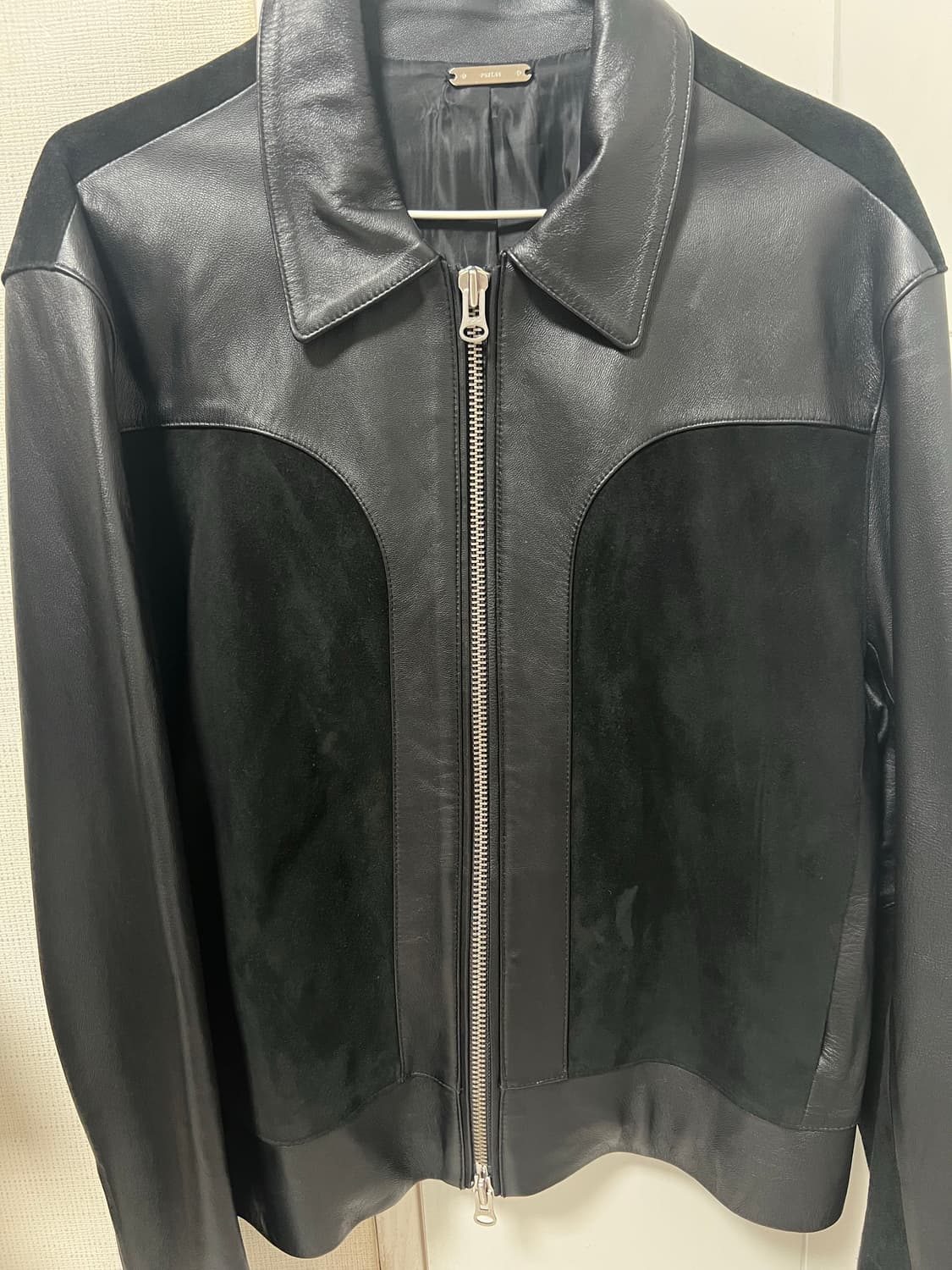 토니웩 레더 스웨이드패널 자켓 상품이미지1