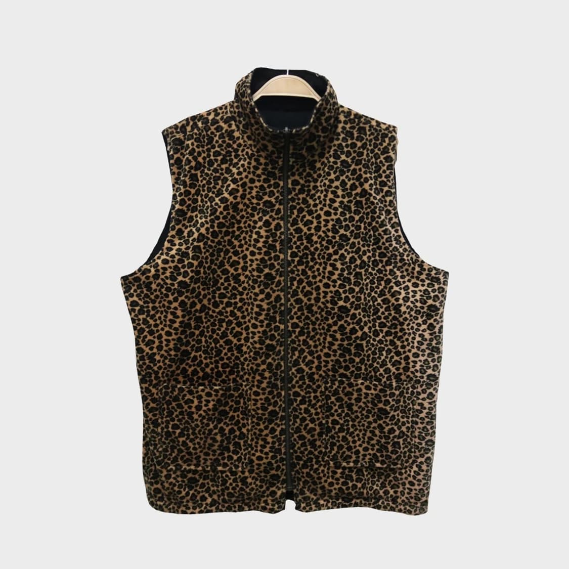 FIEUR 호피 리버시블 베스트 60490 상품이미지2