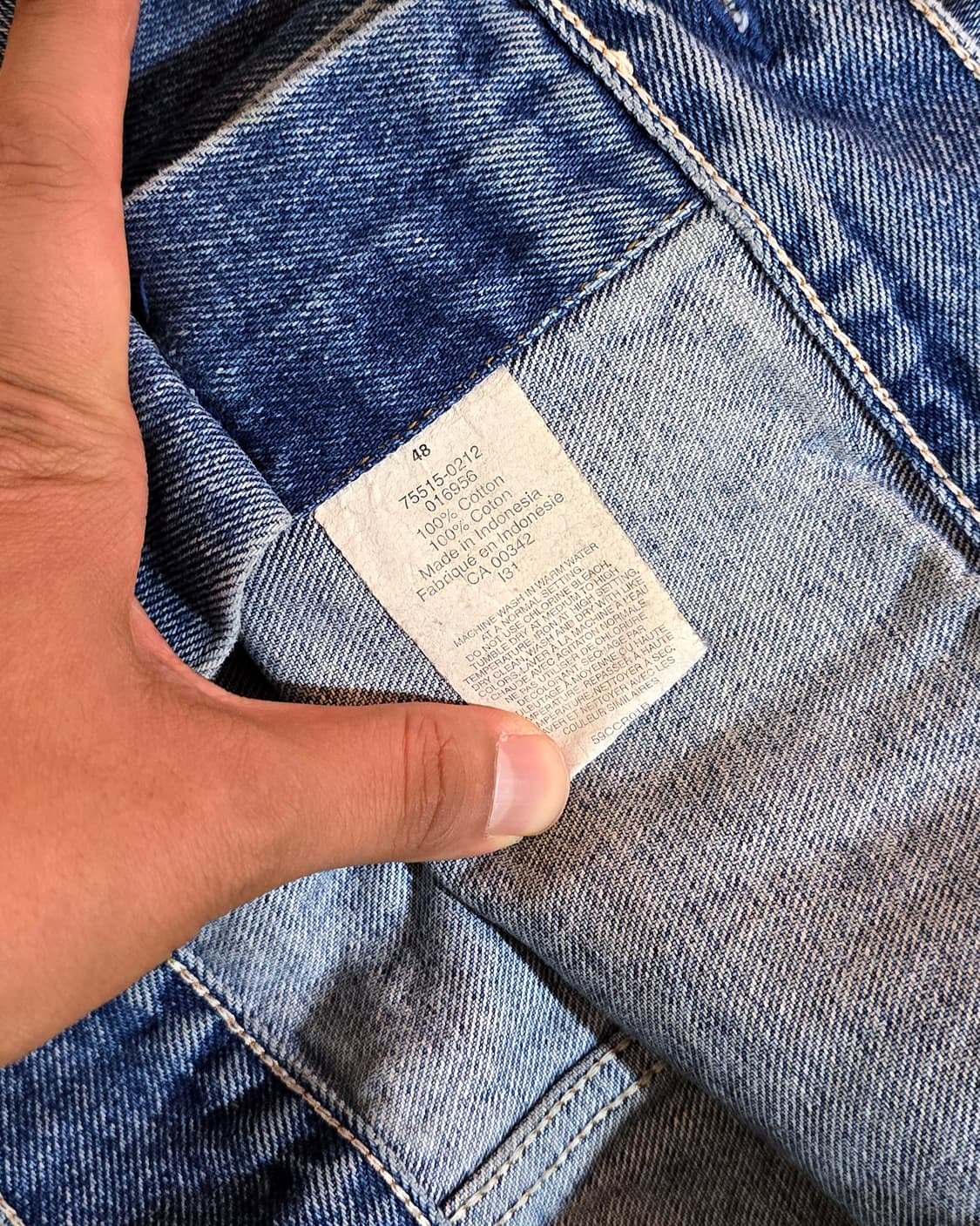 90s 리바이스 71557-0212 3세대 데님 자켓 (Levis) 상품이미지5
