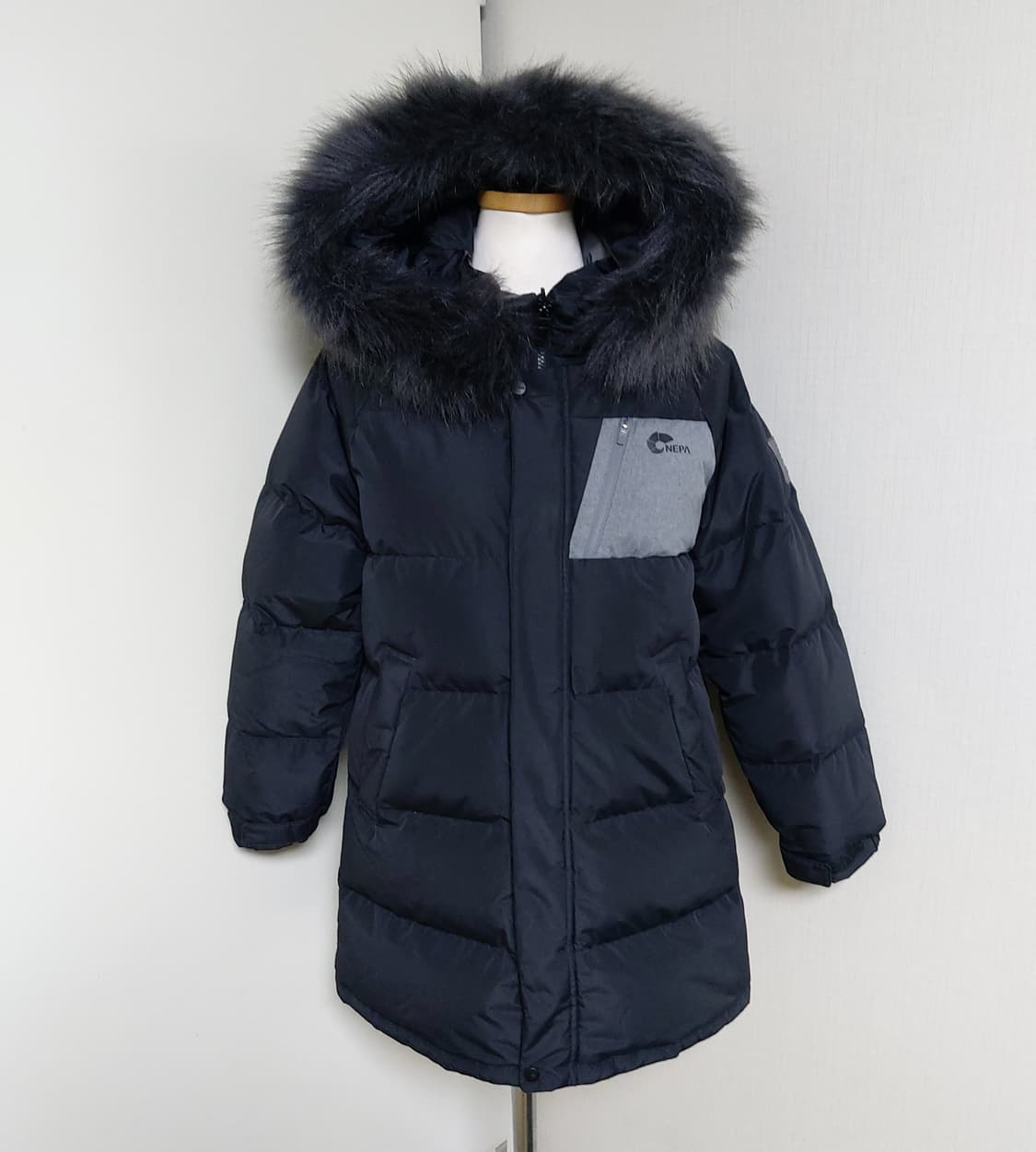 네파키즈 공용 네로 덕다운 롱패딩(140)

 상품이미지1