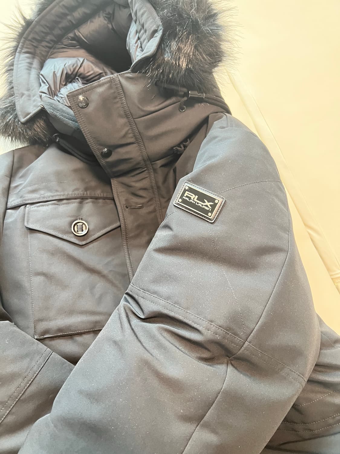 폴로 랄프로렌 남성 RLX 덕다운 퍼후드 파카 점퍼 상품이미지8