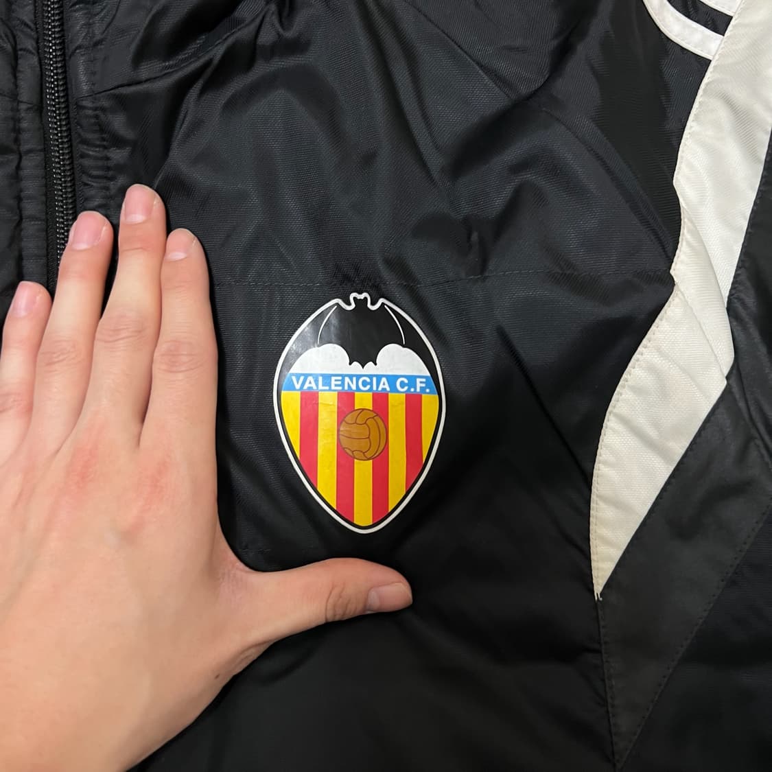 아디다스 발렌시아 FC 축구 돕바 롱패딩 M/95  상품이미지3