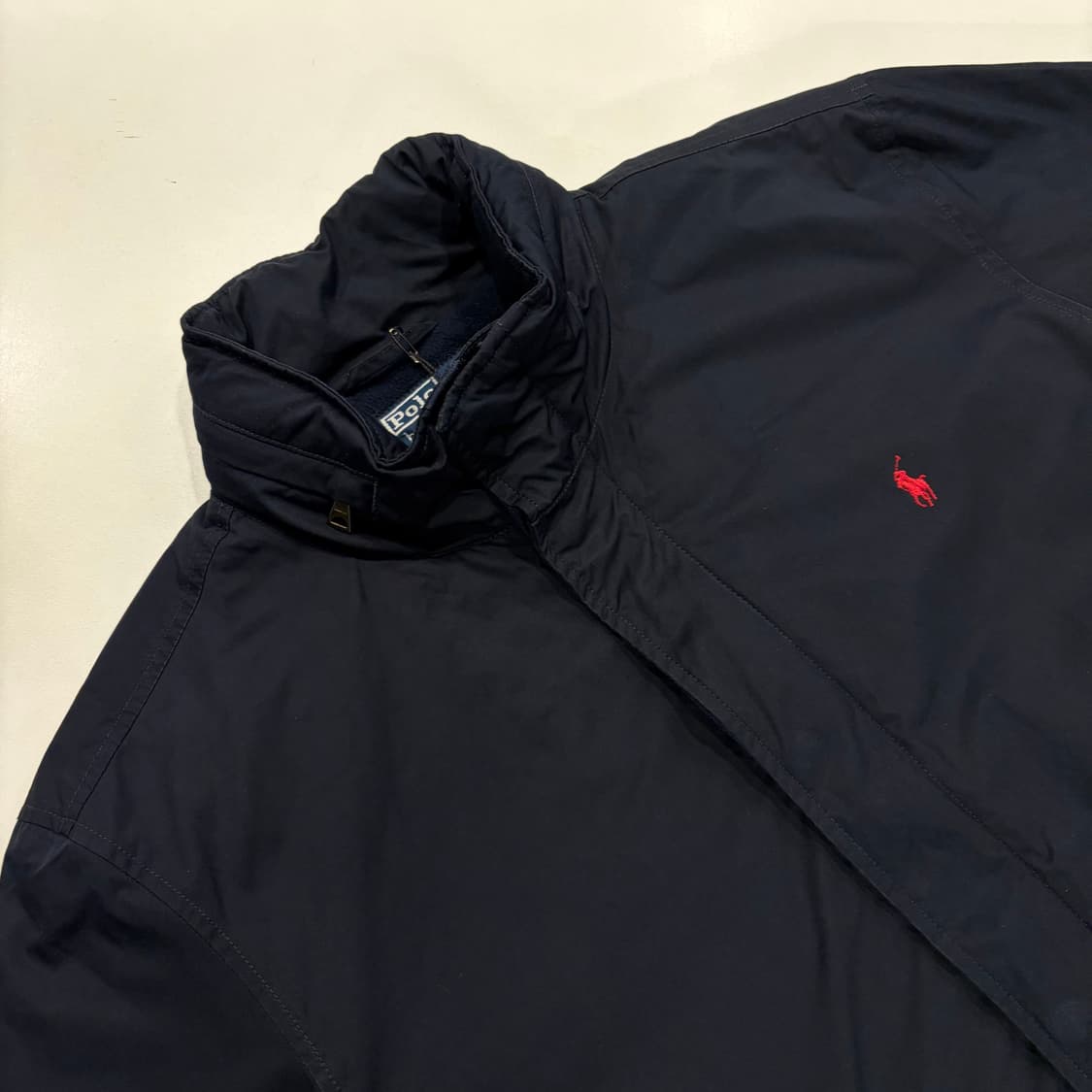 [XL] 폴로 랄프로렌 폴리쉘 기모안감 네이비 블루종 자켓 B621 상품이미지3