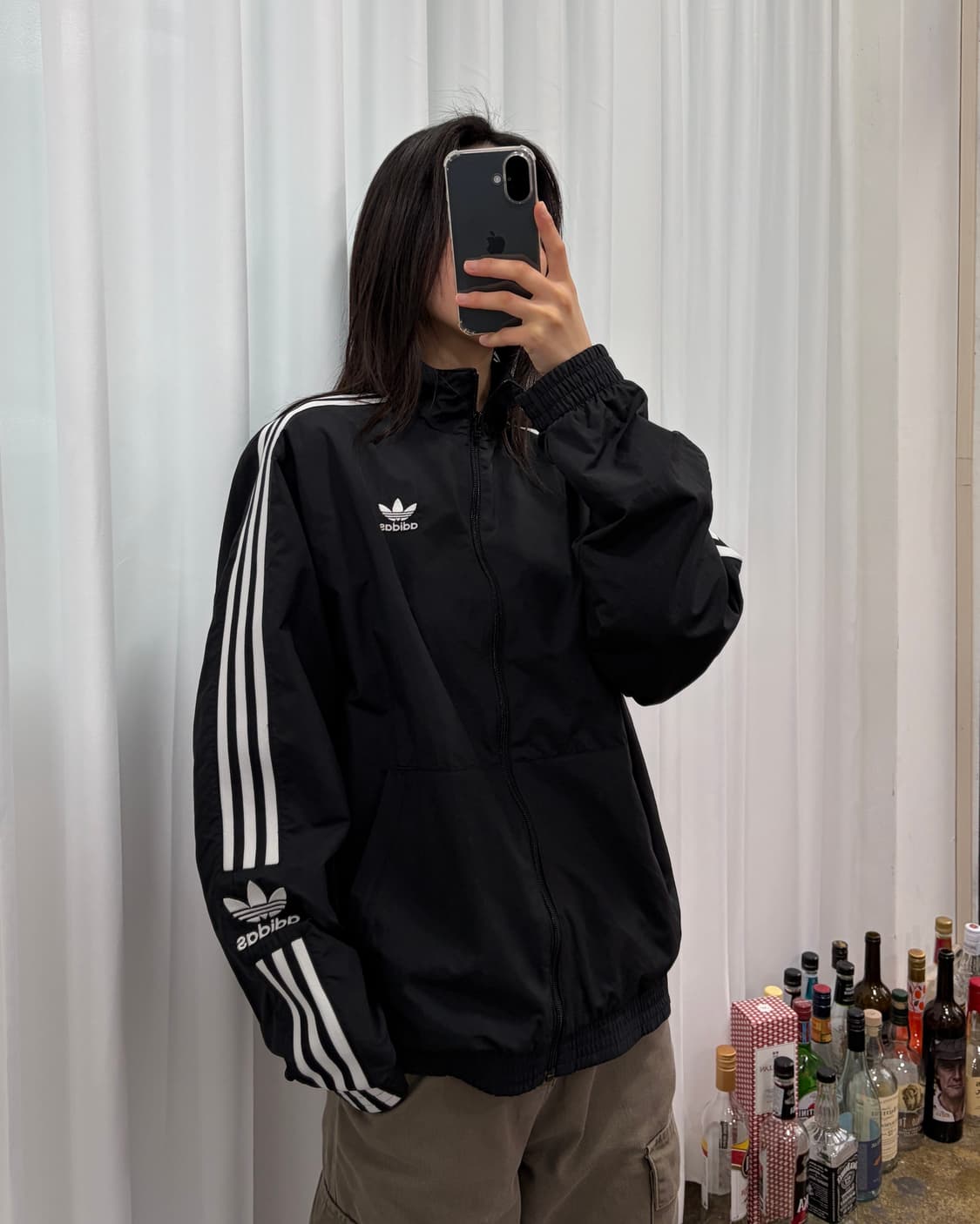 [S]아디다스 파이어버드 트레포일 바람막이 상품이미지1