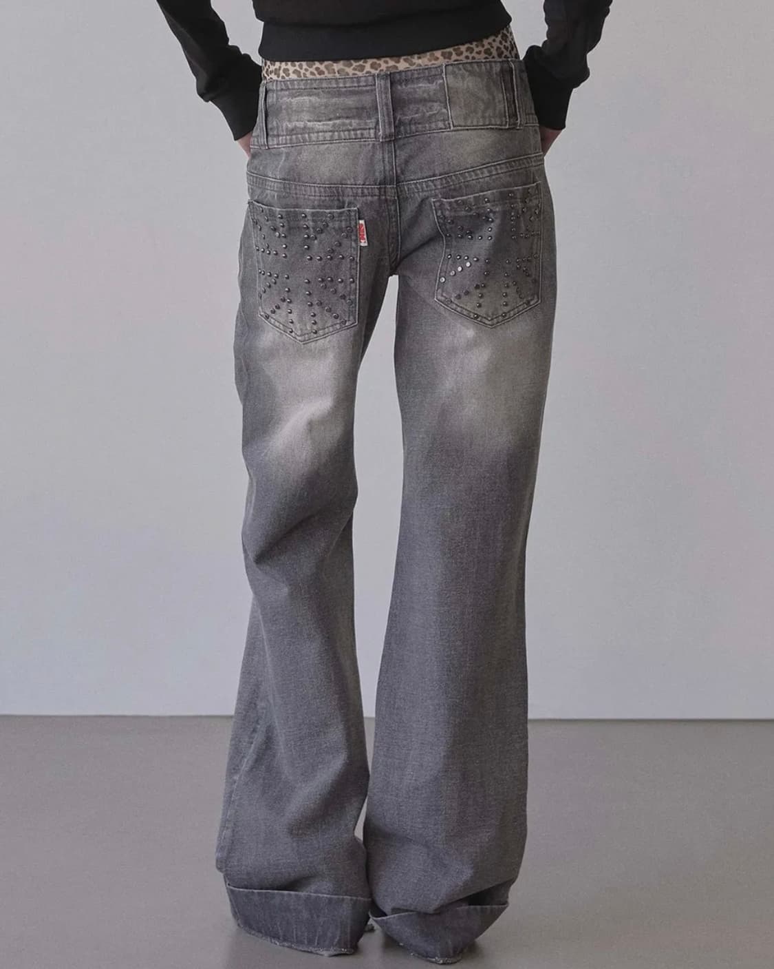 Union Jack Engineered Denim Washed Gray  상품이미지2