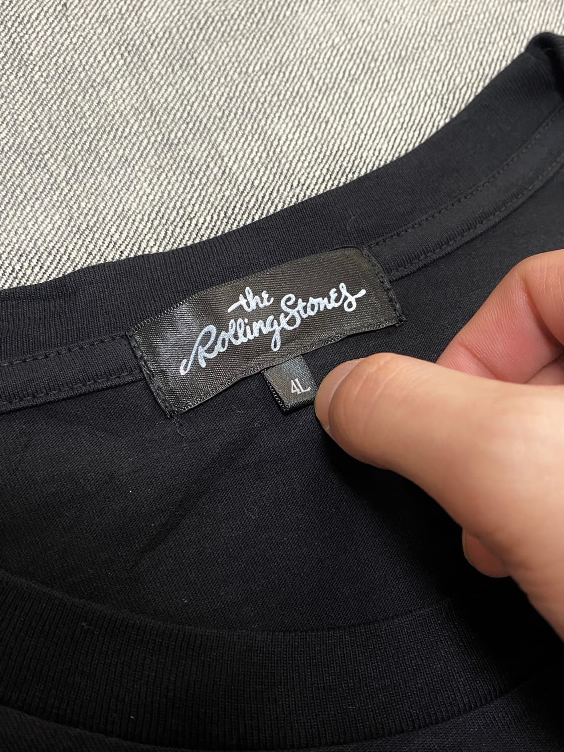 롤링스톤즈 카모 락 티셔츠 상품이미지5