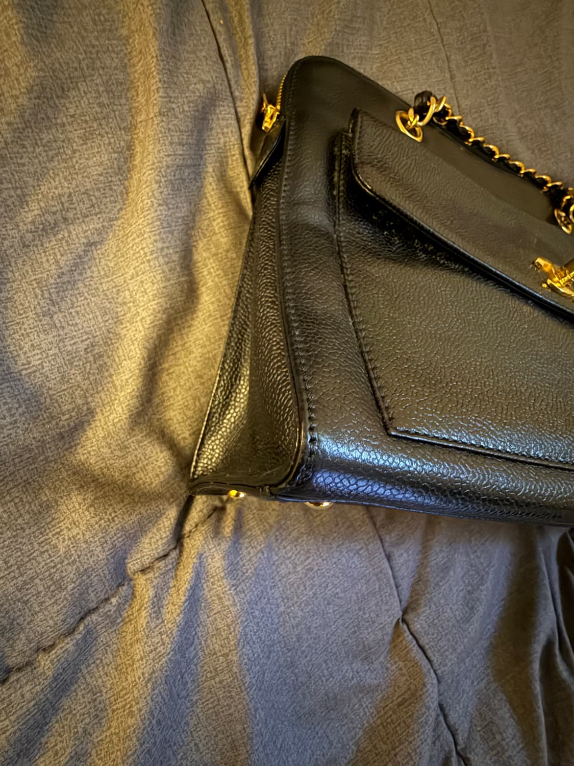 빈티지 케비어 롱체인 플랩 백 상품이미지4