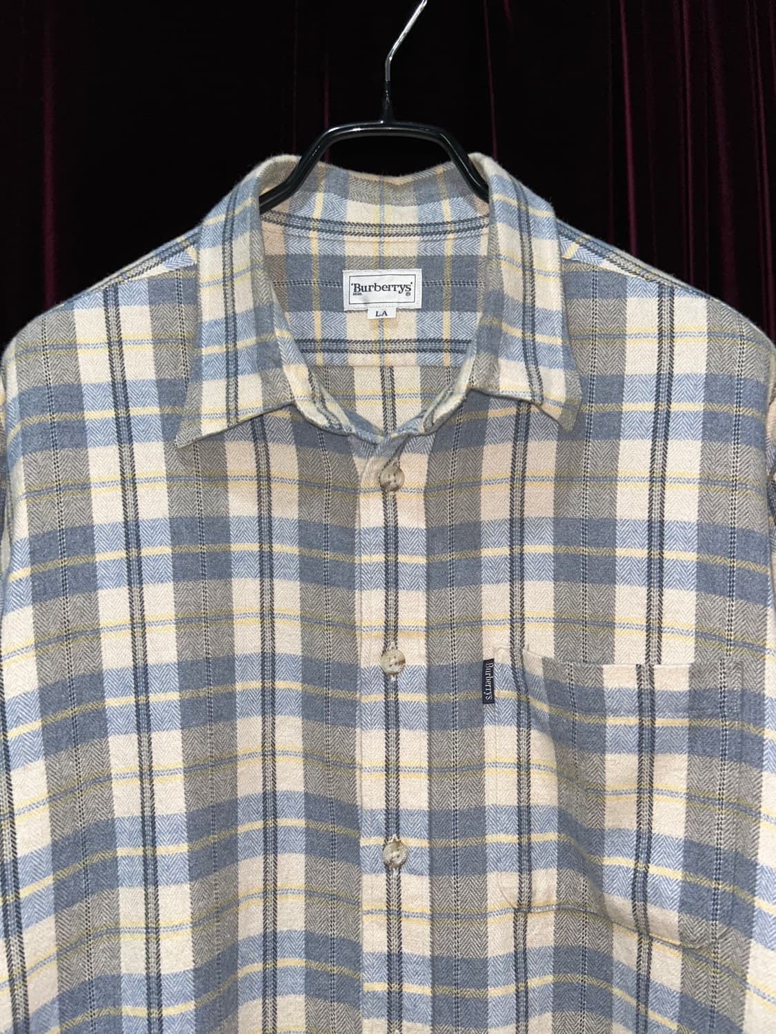 VINTAGE BURBERRY check shirts 상품이미지2