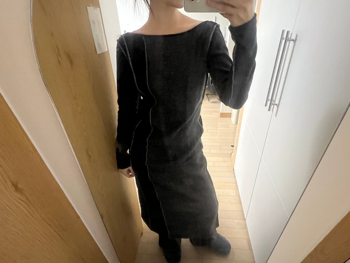 two way knit one piece 상품이미지1