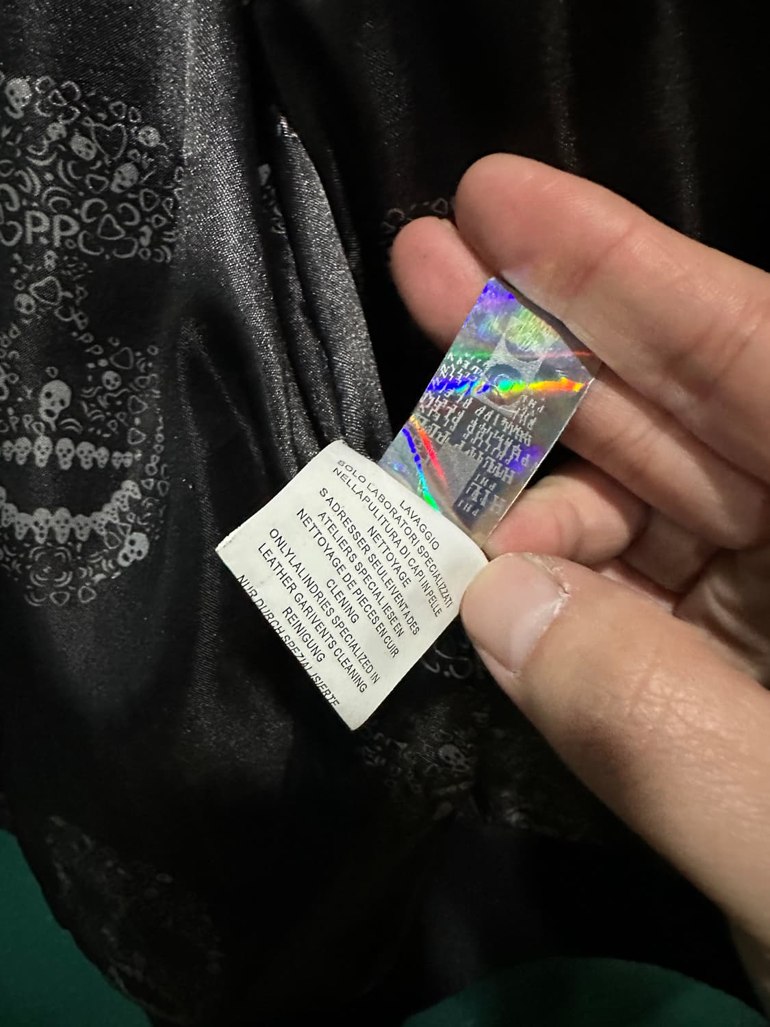 필립플레인 해골 양가죽자켓 100사이즈 상품이미지7