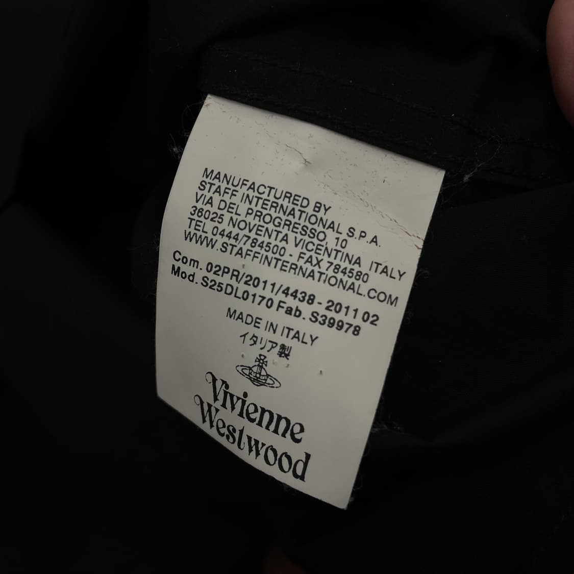 비비안웨스트우드 블랙 셔츠 상품이미지3