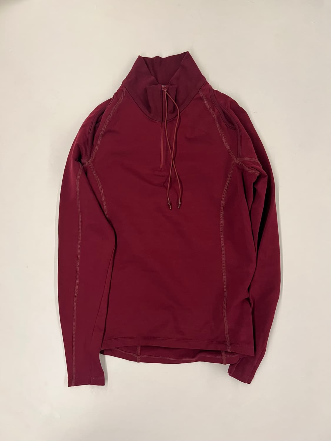 Saul nash 버건디 트위스트 집업 상품이미지2