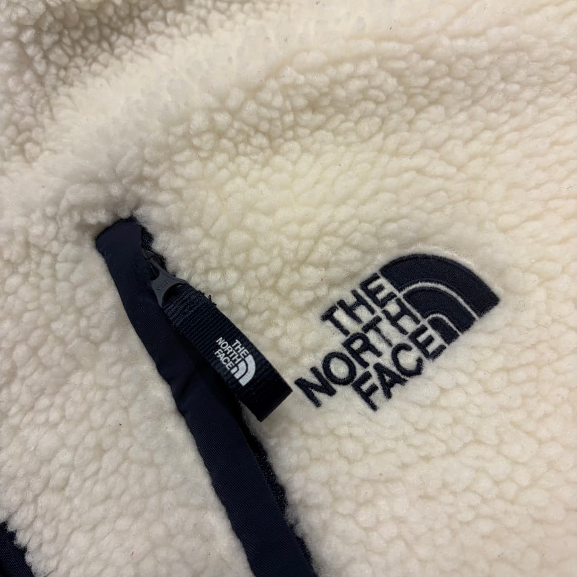 [XL] 노스페이스 화이트라벨 리모 아이보리색 뽀글이 후리스 B932 상품이미지4