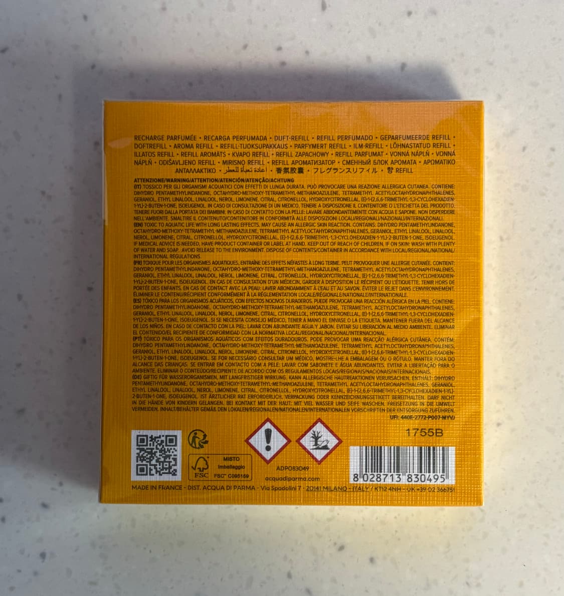 ACQUA DI PARMA SIGNATURES CAR DIFFUSER 상품이미지3