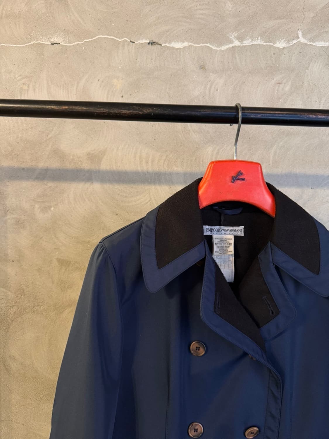 엠포리오 아르마니 더블 브레스티드 코트 55~66 상품이미지2
