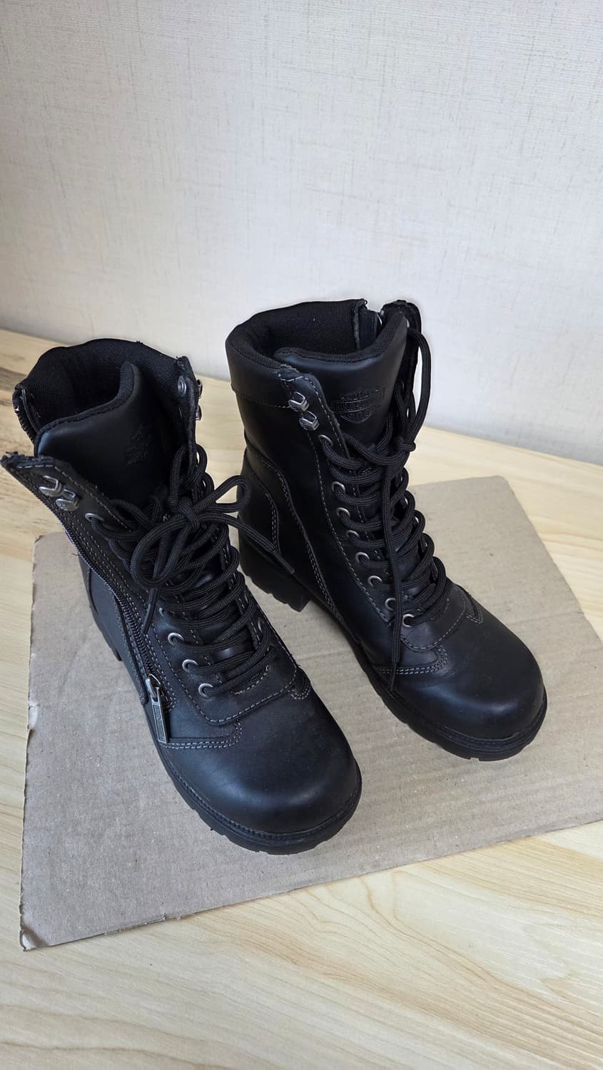 할리데이비슨 블랙 부츠 상품이미지4