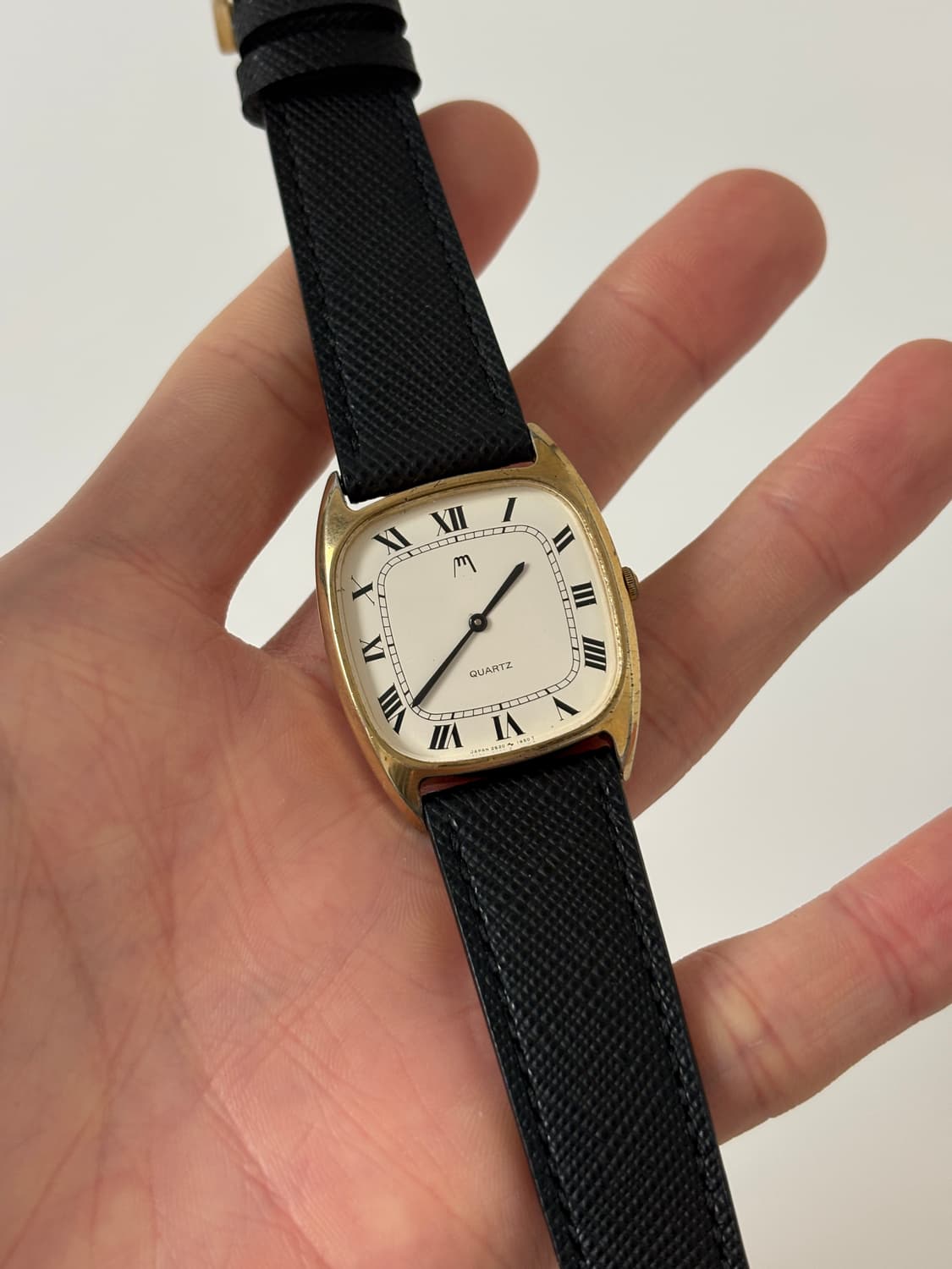 1980s Romn Cushion Shaped Gold Quartz 상품이미지1