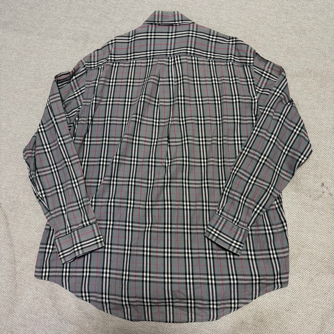 버버리 빈티지 체크 긴팔 셔츠 상품이미지6