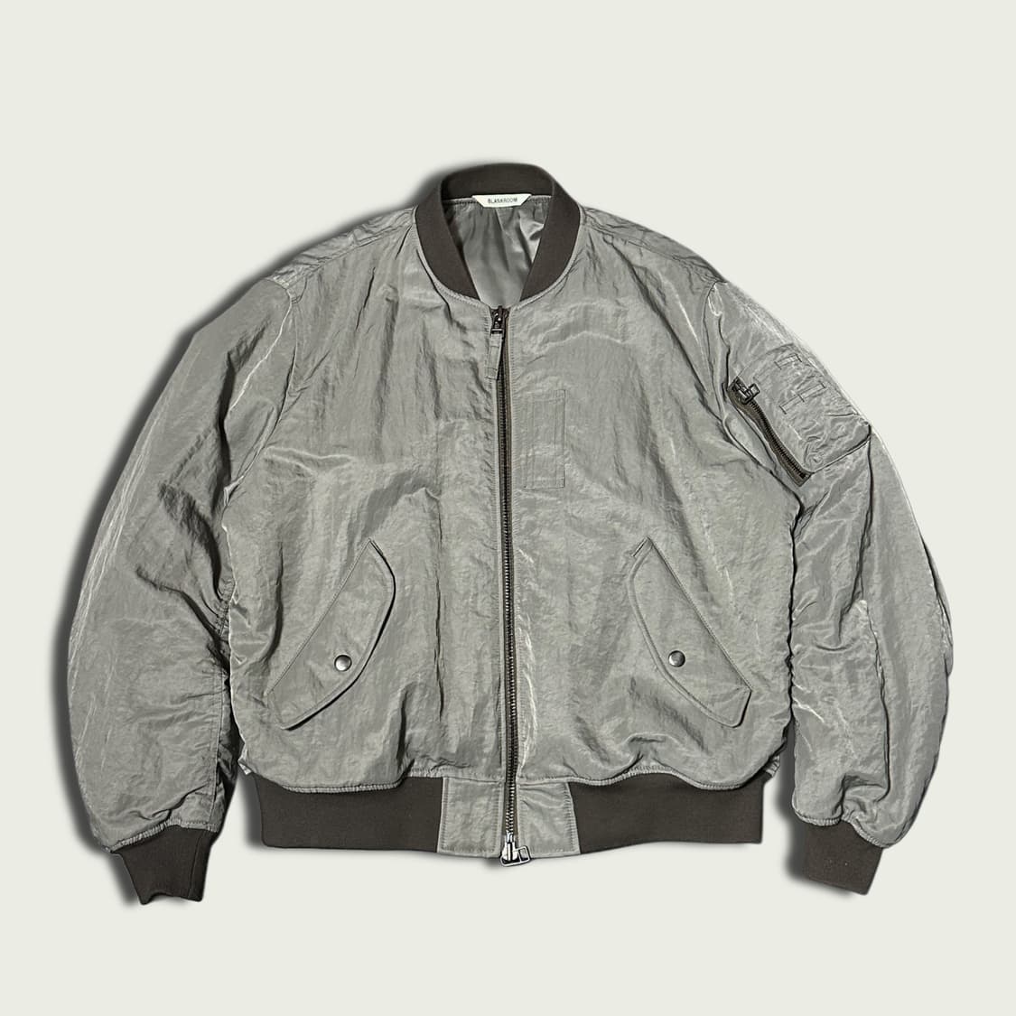 블랭크룸 나일론 ma-1 올리브 상품이미지1