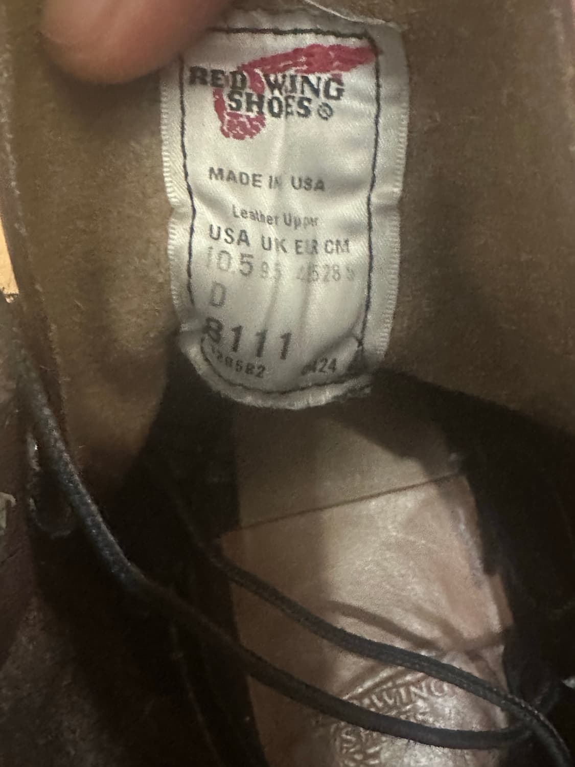 285(10.5)레드윙 8111 아이언 레인저 상품이미지5