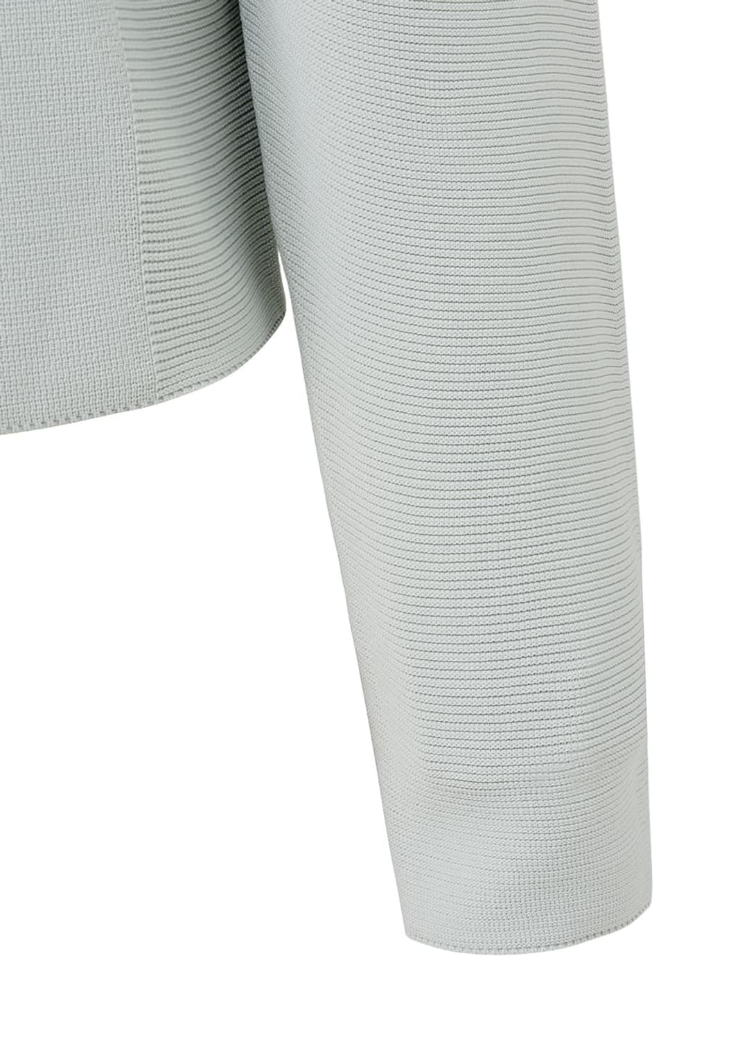 아모멘토 Rounded Zip-Up Cardigan, Grey 상품이미지4