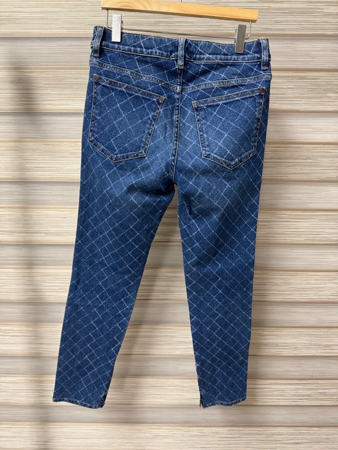 샤넬 여성 다이아몬드 패턴 청바지 36 상품이미지2