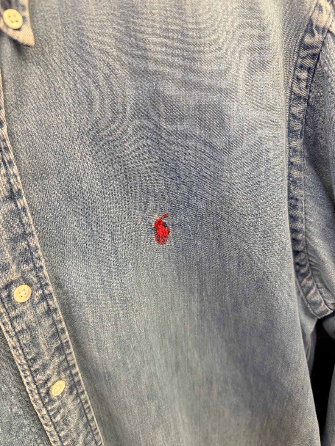 폴로 랄프로렌 청 셔츠 상품이미지5